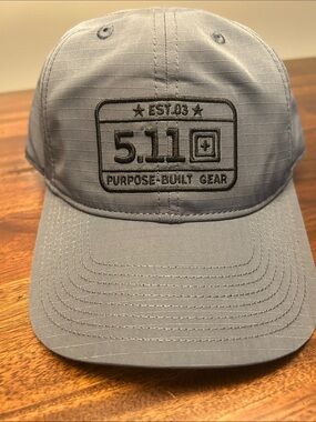 5.11 Tactical Gray Logo Patch Cap